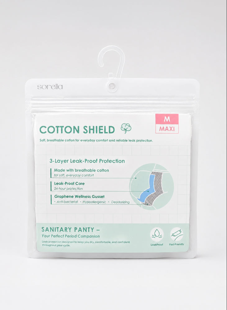 Cotton Shield Sanitary Maxi Panty