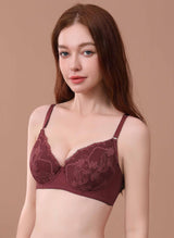 Amelia Lace Wired Lightly Padded Bra