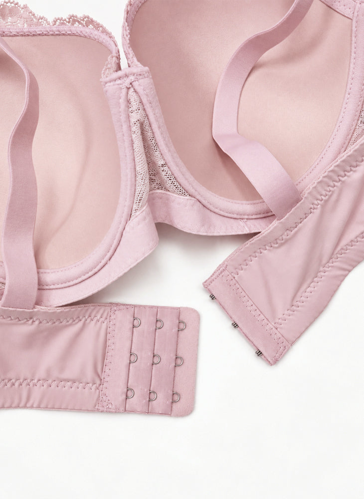 Josie Luna Wired Demi Padded Lace Bra