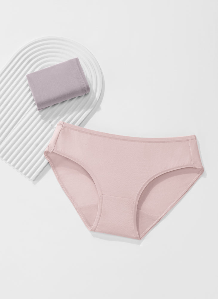 Superfine Cotton 2 in 1 Pack Mini Panty