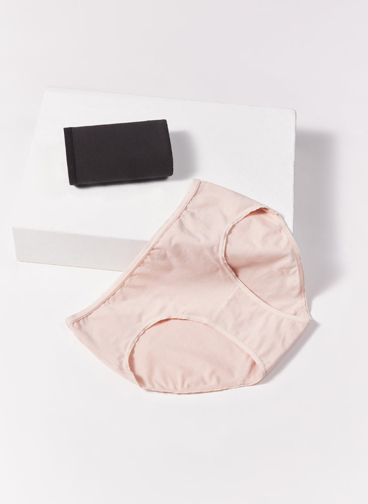 Superfine Cotton 2 in 1 Pack Midi Panty
