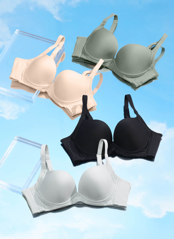 Kumo Modal High Panel Bra