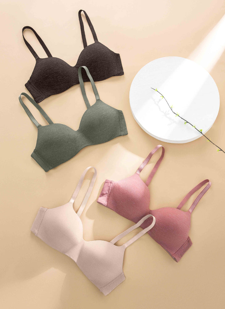 Strata Series Wireless Push Up Bra