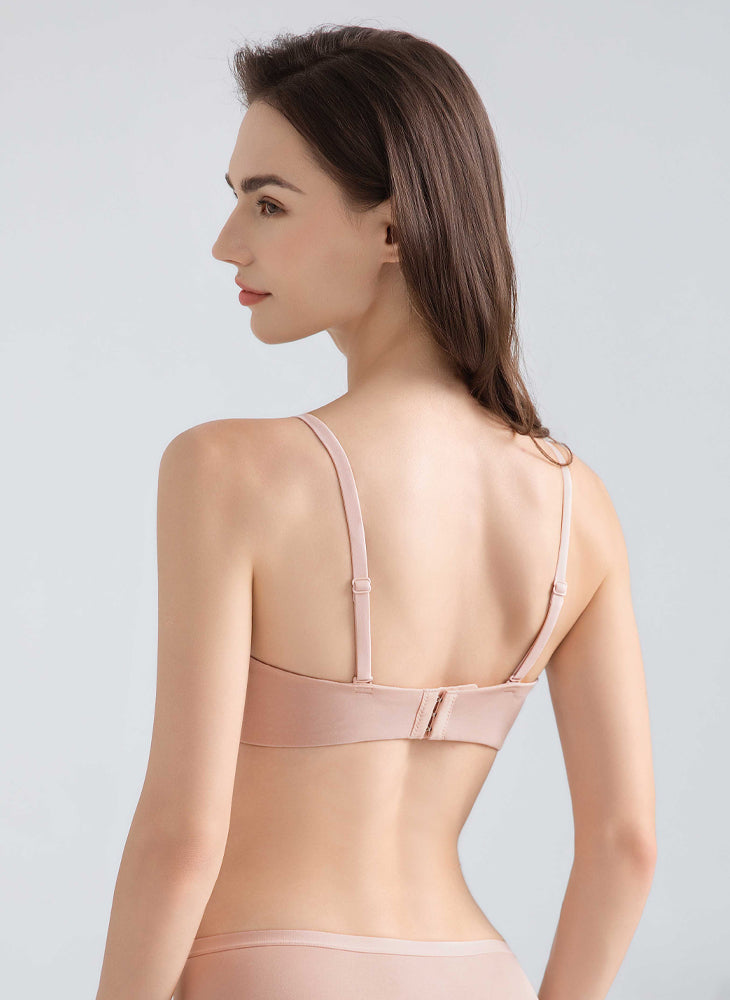 Comfort Blend Strata Wireless Push Up Bra