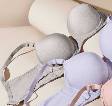 Comfort Blend Strata Wired High Panel Bra