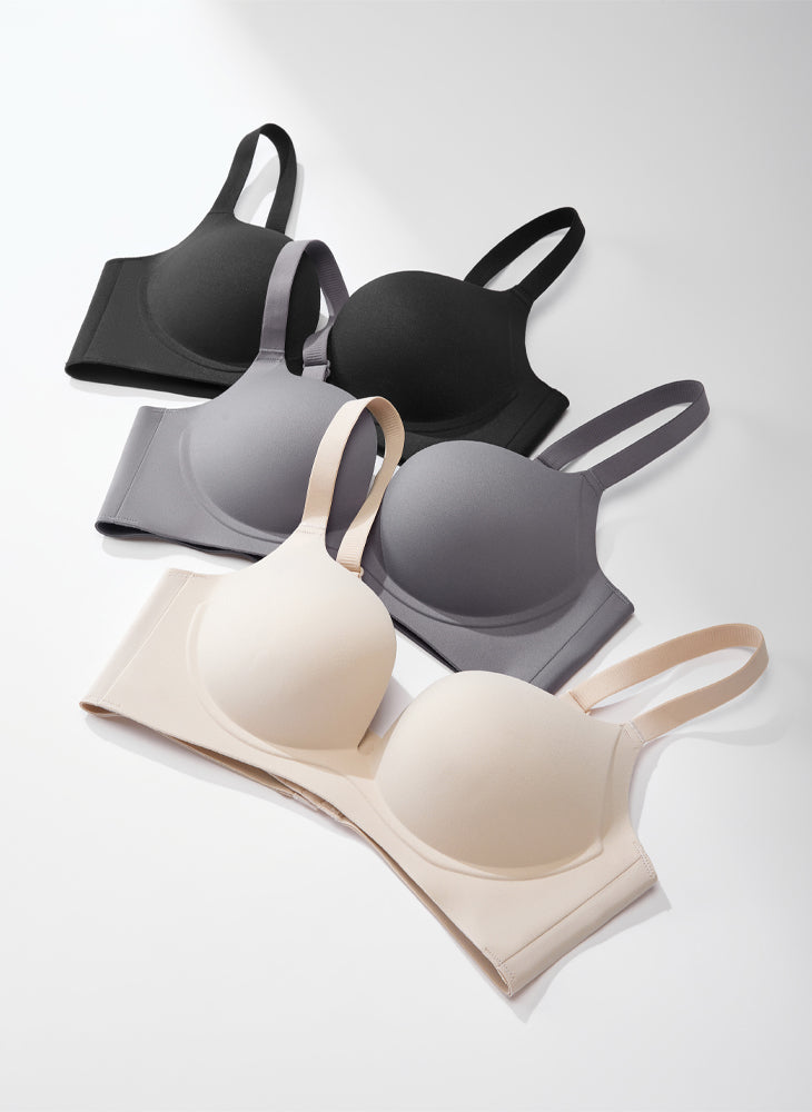 Neo Uplift Wireless Push Up Demi Bra