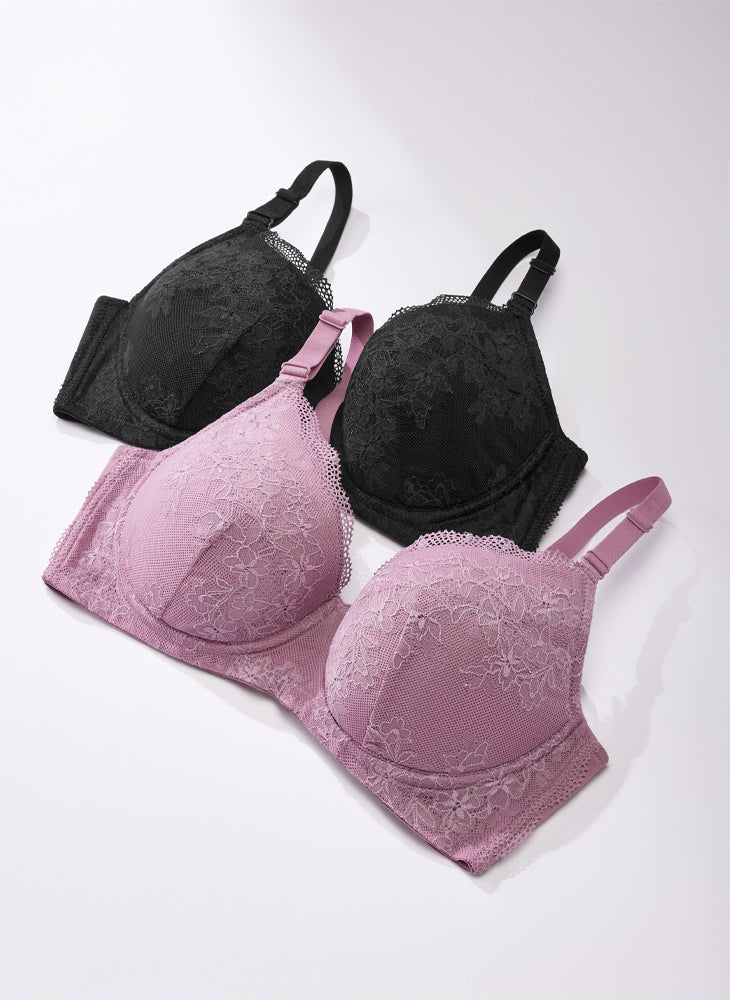 Aster Lace Wired Full Cup Lightly Padded Bra