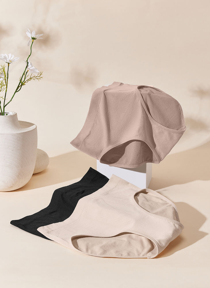 Soft Seamfree Jacquard Maxi Panty