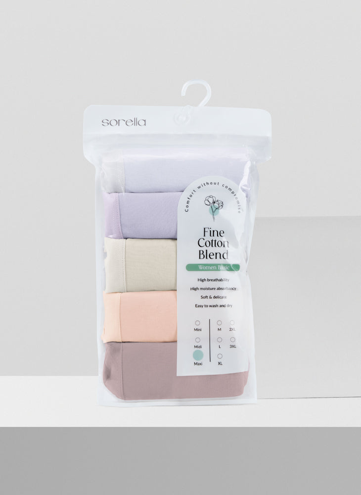 Daily Comfort Cotton Maxi Packaging Panty