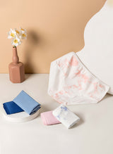 Tie Dye Comfort Cotton Midi Packaging Panty