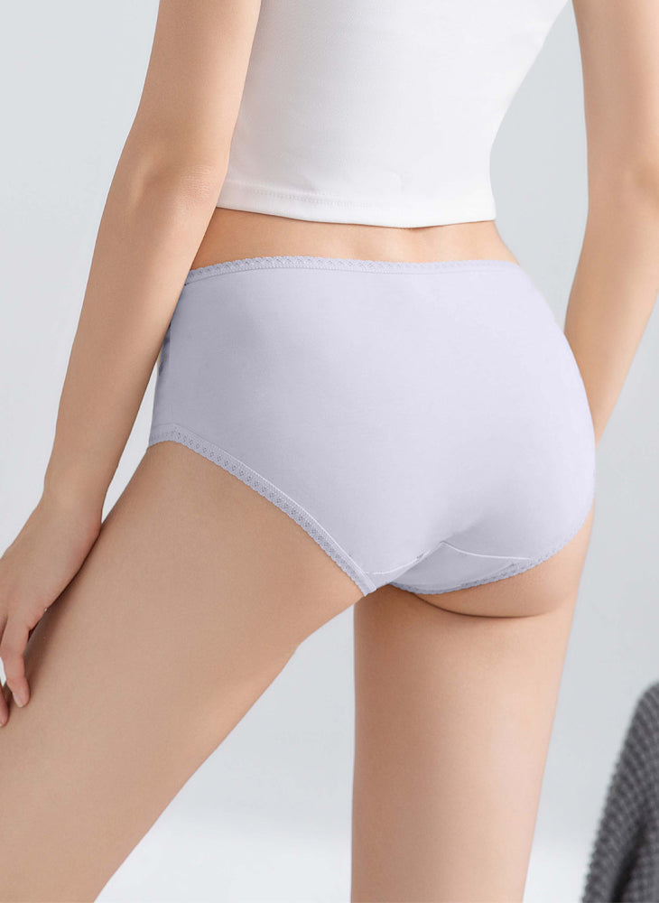 Vintage Comfort Cotton Midi Packaging Panty