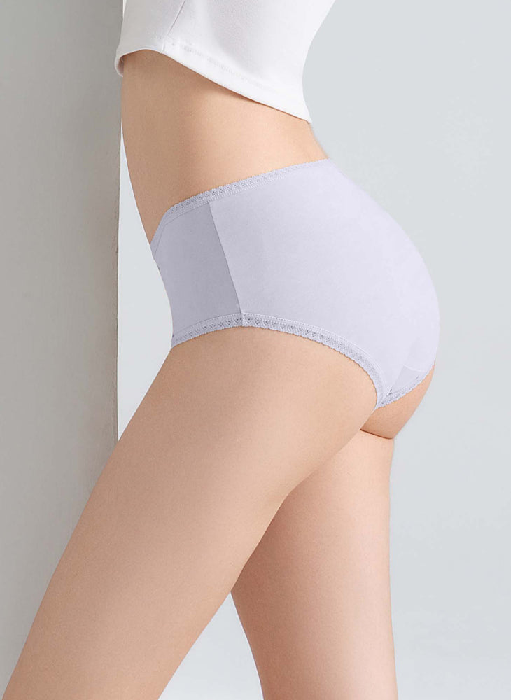 Vintage Comfort Cotton Midi Packaging Panty