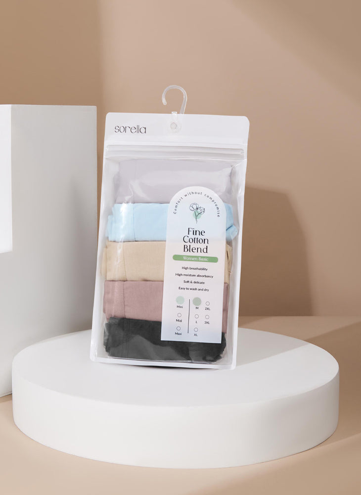 Daily Comfort Cotton Mini Packaging Panty