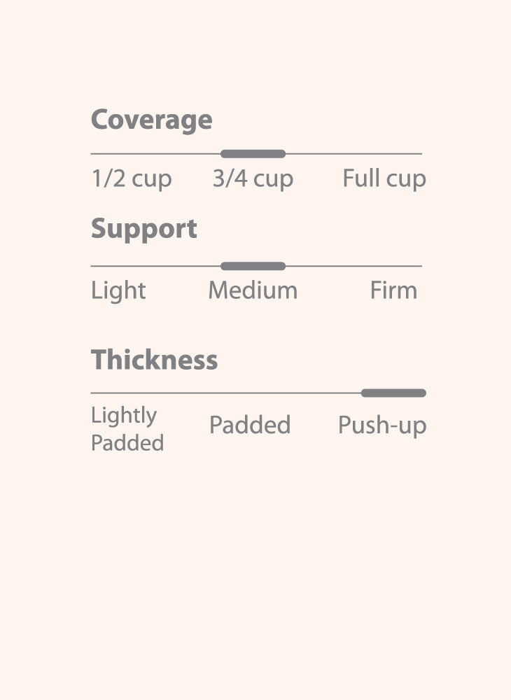 Tea Skin Push Up Bralette