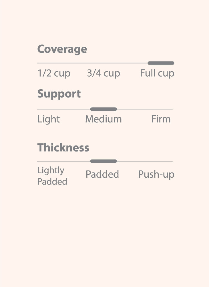 Tea Skin Full Coverage Bralette