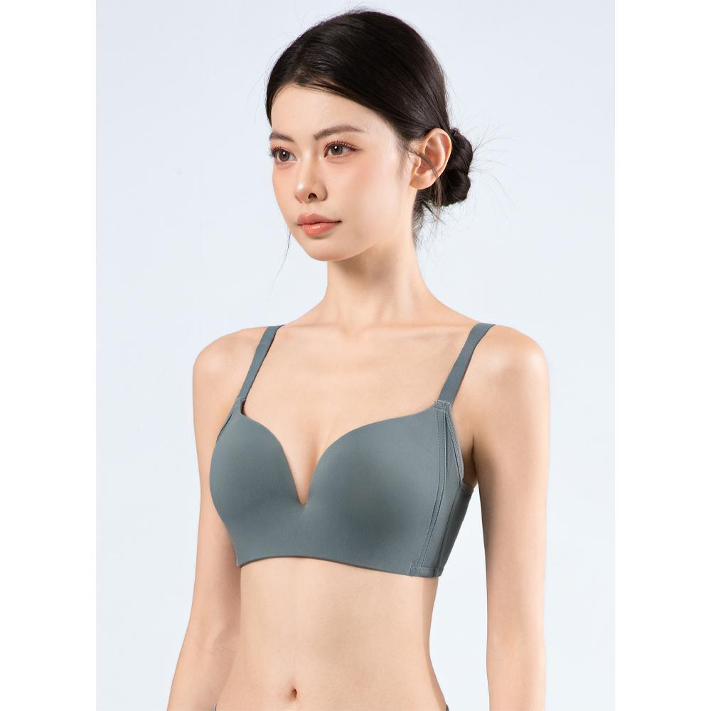 Linear Flow Wireless Demi High Panel Bra