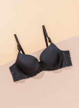 Ivy Lace Demi Cup Wire Padded Bra