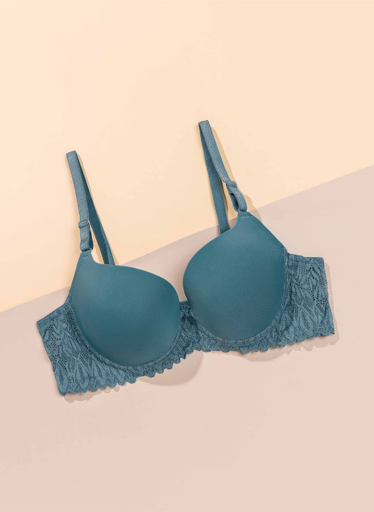 Ivy Lace Demi Cup Wire Padded Bra