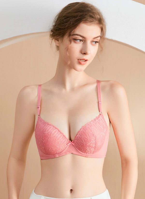 Ivy Lace Demi Cup Wire Padded Bra