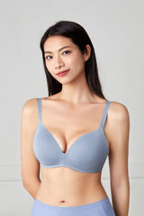 Casual Comfort Demi Cup Wireless Padded Bra