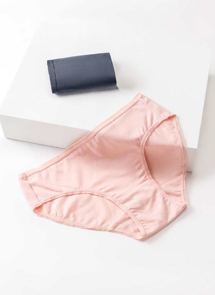 Superfine Cotton 2 in 1 Pack Mini Panty