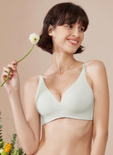 Seamless Plunge Wireless Bra